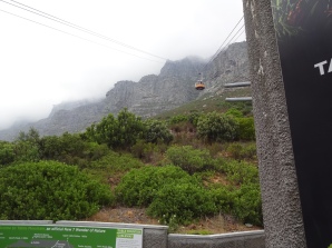 Seilbahnfahrt zum Tafelberg